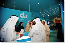 Du stand at abu dhabi career fair_2