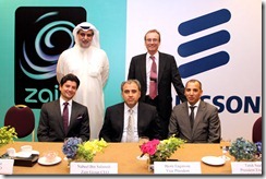 Zain Iraq Ericsson signing 2